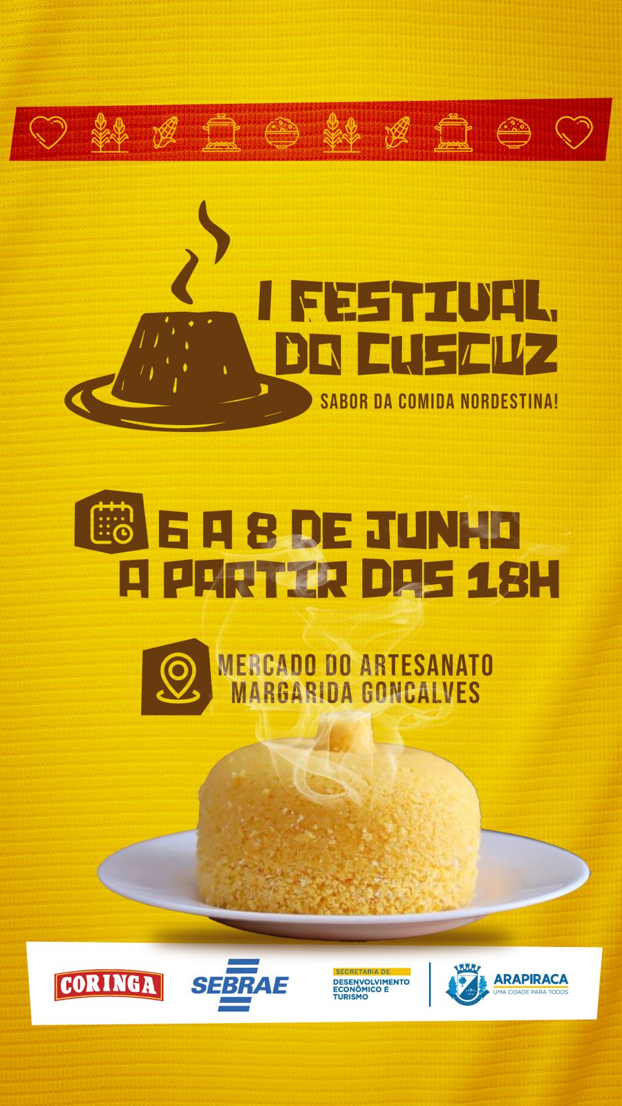 Leia mais sobre o artigo EM CLIMA DE FESTA JUNINA, PREFEITURA REALIZA I FESTIVAL DO CUSCUZ NO INÍCIO DE JUNHO