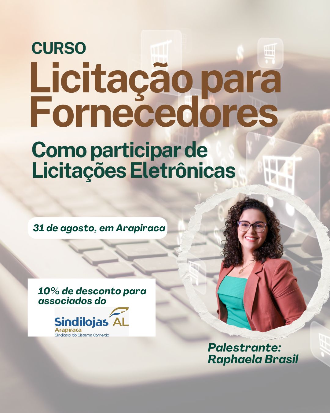 Leia mais sobre o artigo Curso sobre licitação para fornecedores conta com apoio do Sindilojas Arapiraca