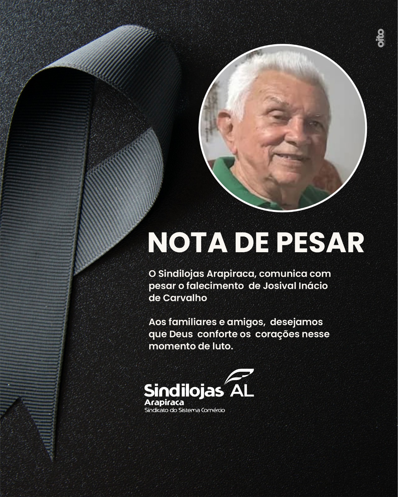 Leia mais sobre o artigo Sindilojas Arapiraca lamenta falecimento do empresário Josival Inácio, vítima de acidente de trânsito