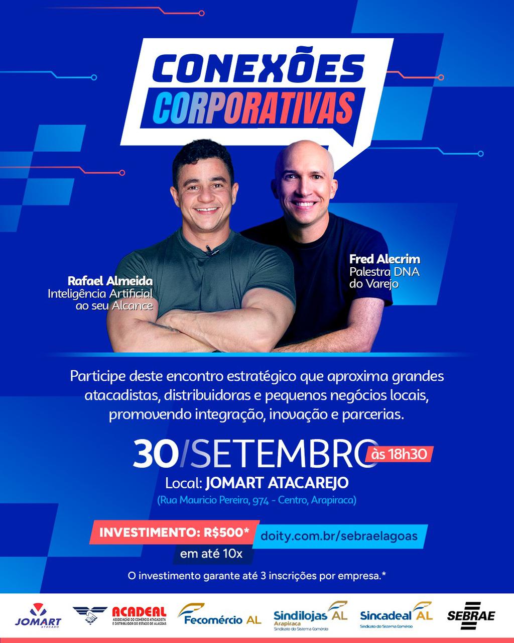 Leia mais sobre o artigo Convite | Evento Conexões Corporativas