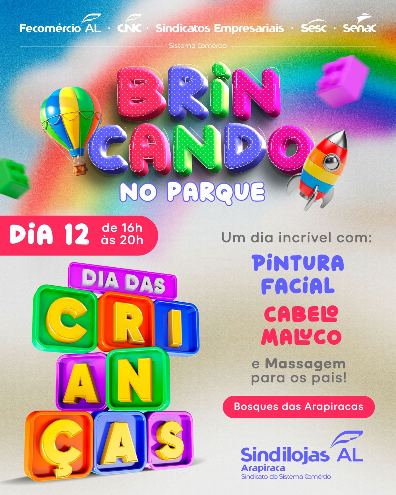 Leia mais sobre o artigo Brincando no Parque levará diversão às crianças de Arapiraca