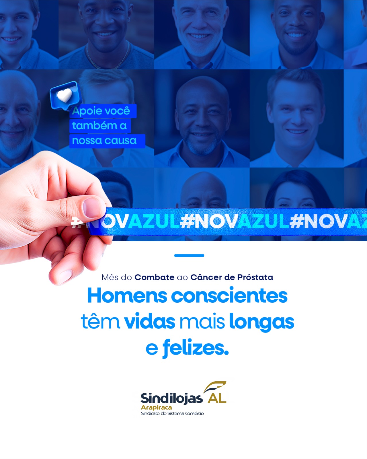 Leia mais sobre o artigo Novembro Azul | Cuidar da saúde é um ato de coragem