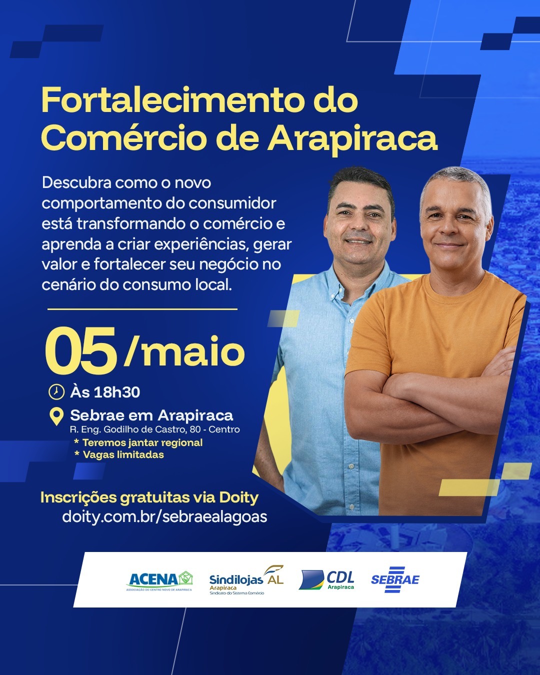 Leia mais sobre o artigo 📢 Convite Especial para Empresários de Arapiraca