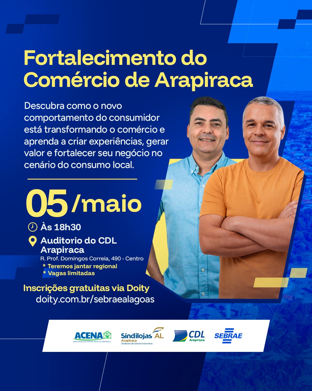 Leia mais sobre o artigo Empresários se reúnem para discutir estratégias para impulsionar comércio de Arapiraca