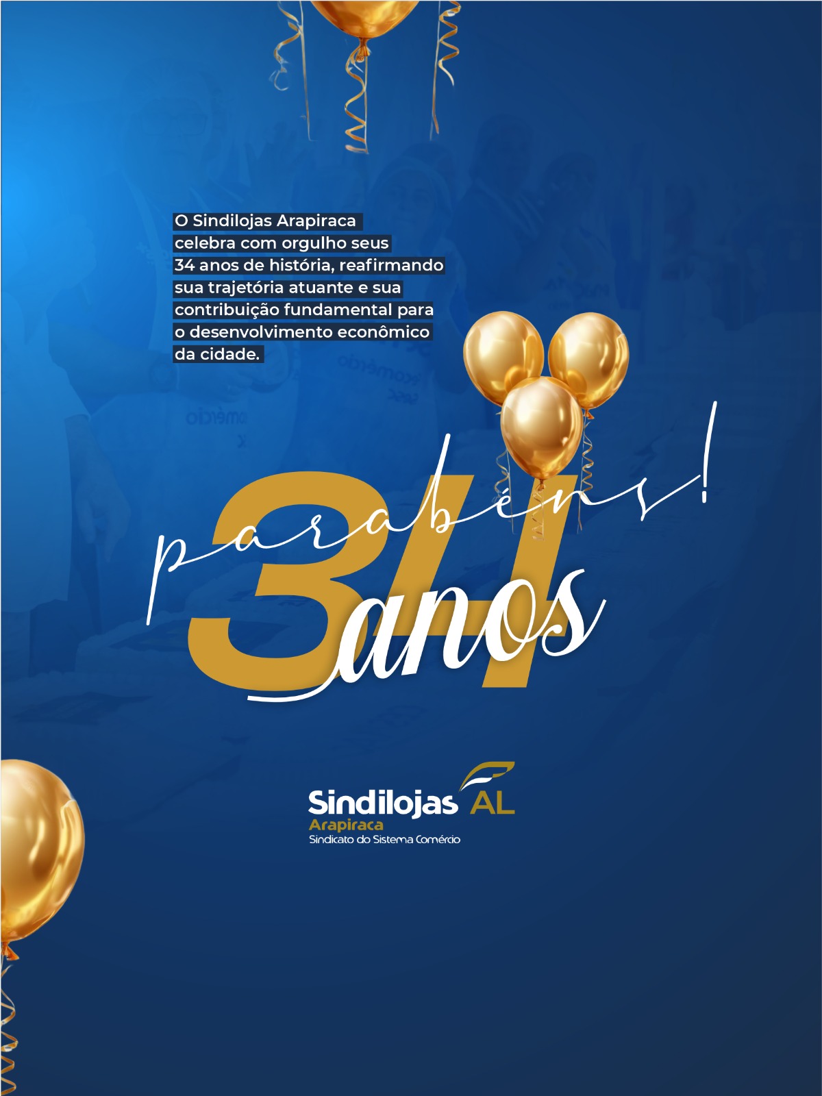 Leia mais sobre o artigo Sindilojas Arapiraca | 34 anos de história, compromisso e fortalecimento do comércio