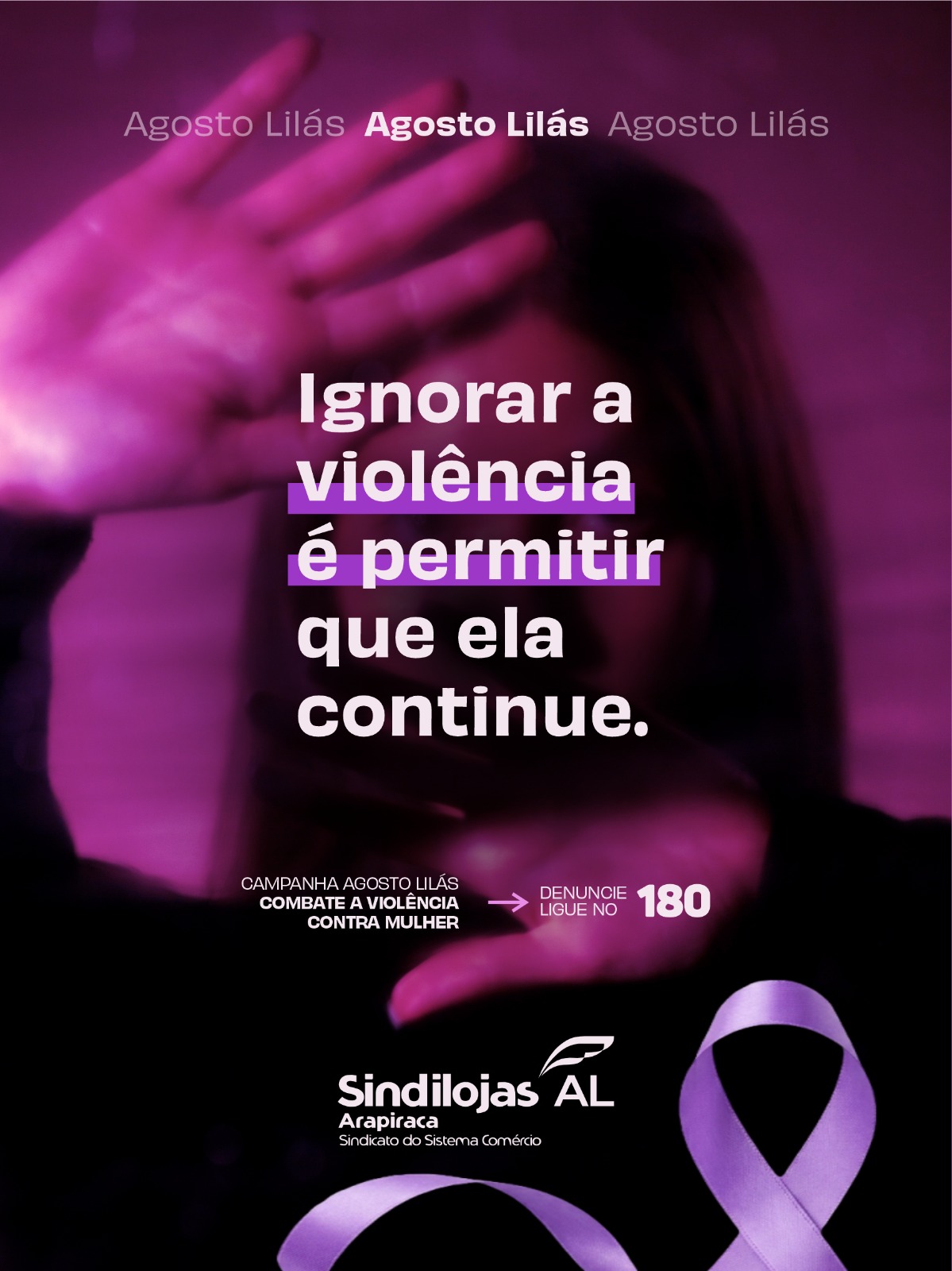 Leia mais sobre o artigo Agosto Lilás | 20 anos da Lei Maria da Penha