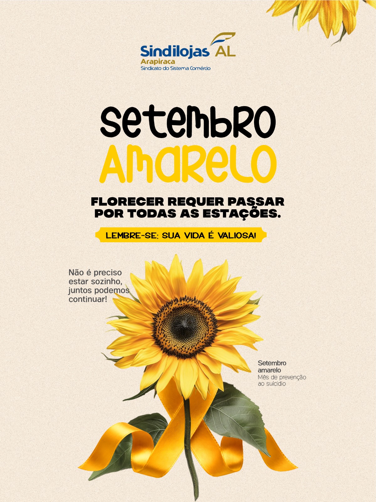 Leia mais sobre o artigo Campanha | Setembro Amarelo de 2026