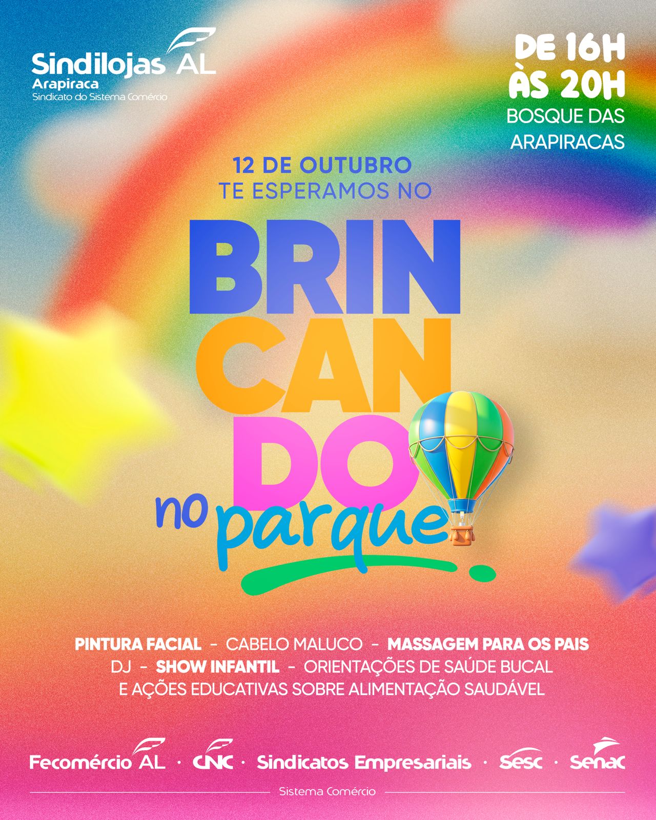 Leia mais sobre o artigo Convite | Brincando no Parque 2026